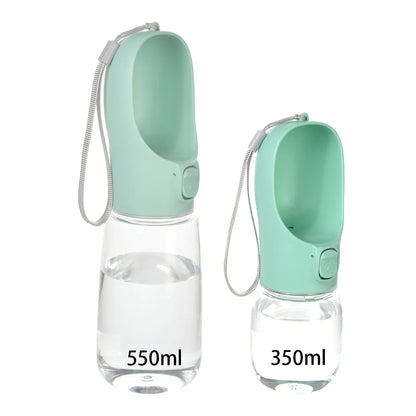 Bottle size diagram, 350 ml beside 550 ml