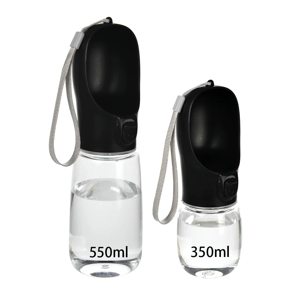 Black trail bottle in 550 ml and 350 ml sizes