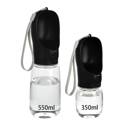 Black trail bottle in 550 ml and 350 ml sizes